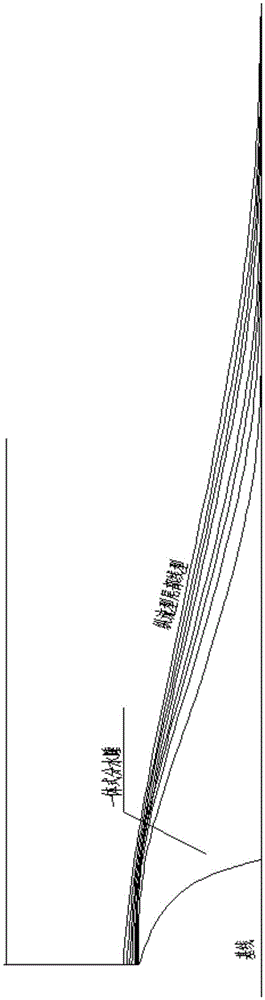 Small-size LNG transport ship tail structure propelled by double full-circle-swinging rotary pull type propellers