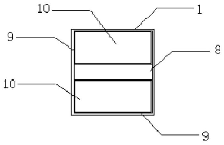 Anti-seepage membrane connection device for water-cutting curtain and construction method of water-cutting curtain