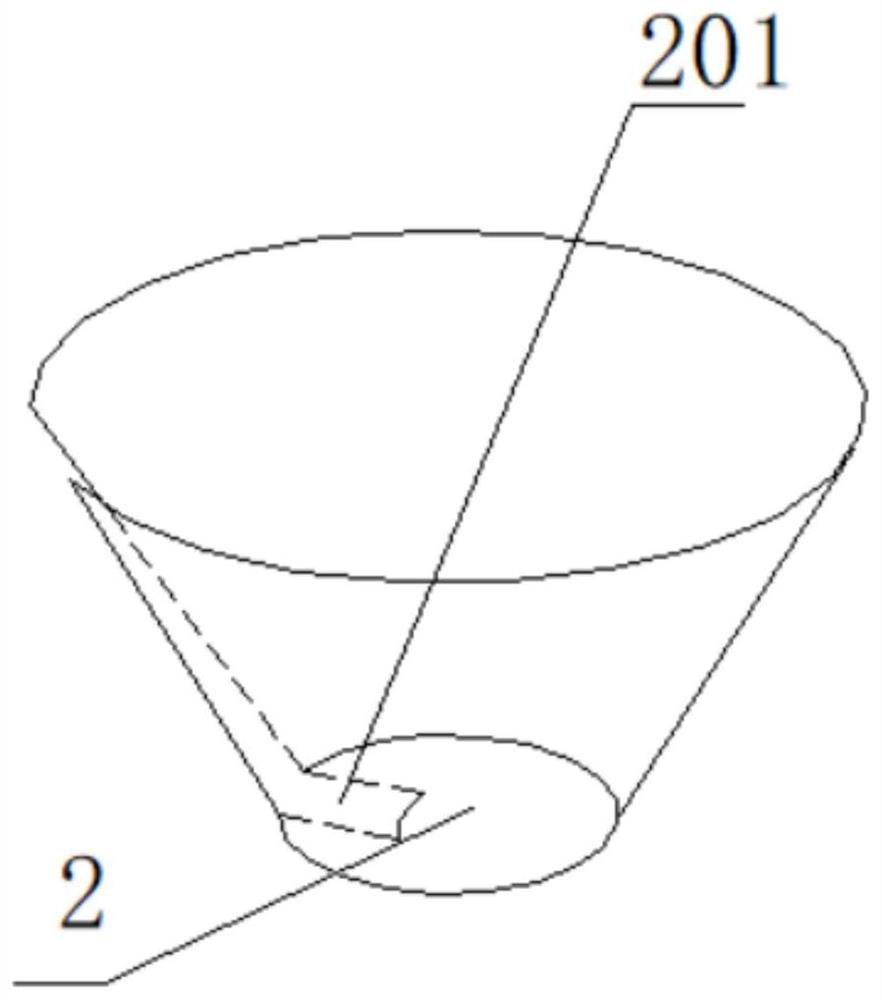 Device for filtering fruit wine after fermentation