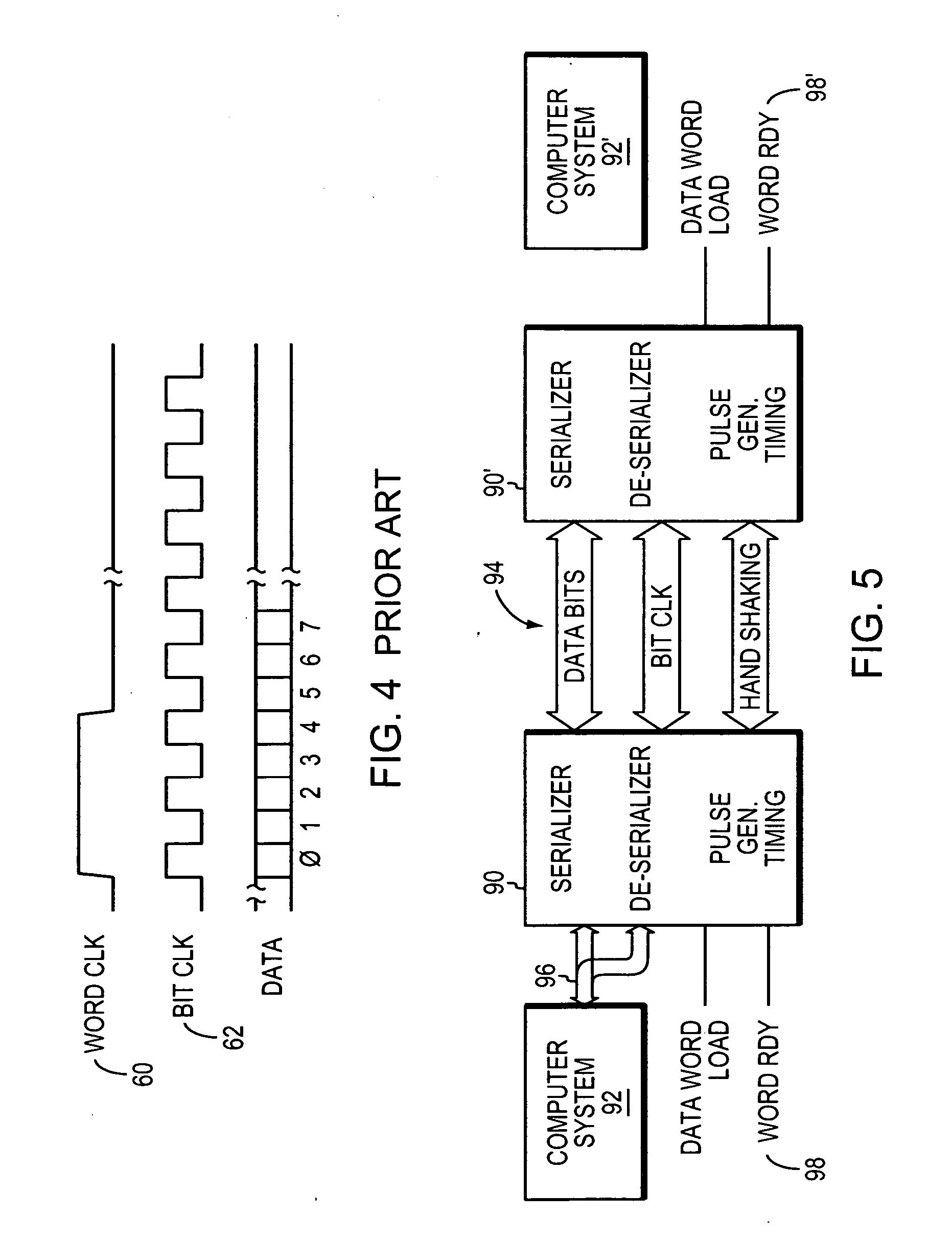 Method and apparatus for generating a serial clock without a PLL