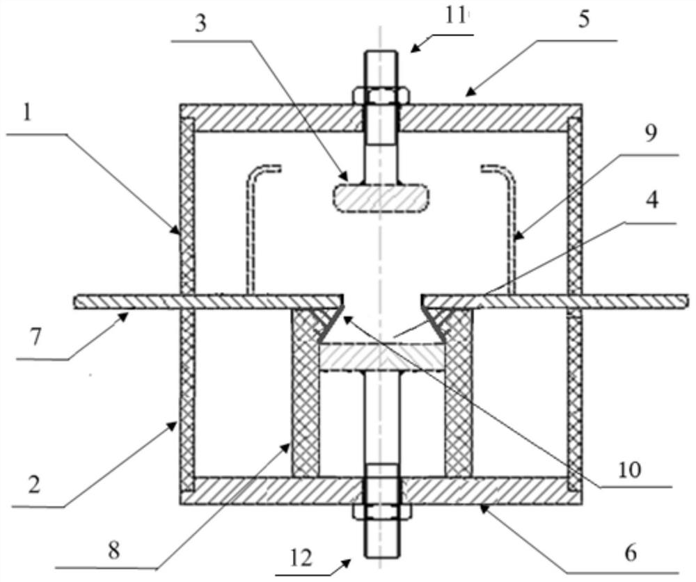 Intelligent combined protection assembly of trigger type overvoltage protection gap with pulsed arc pollution prevention structure