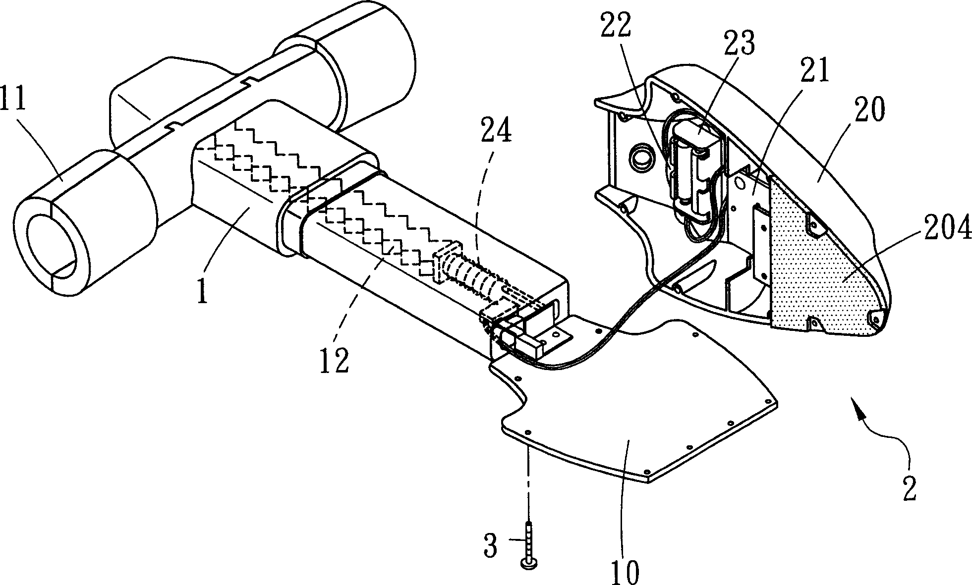 Automobile anti-theft alarm lock