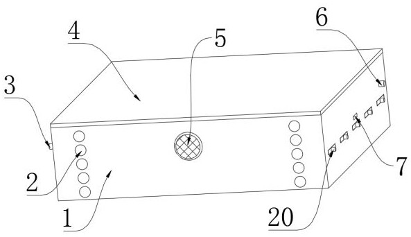 Water-leakage-proof water purifying device and use method thereof