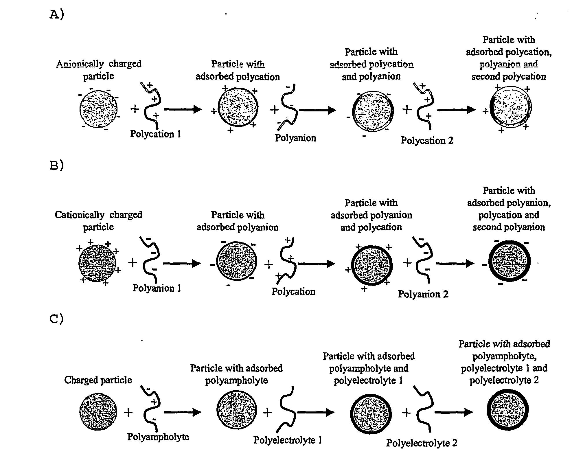 Inkjet recording element comprising particles and polymers