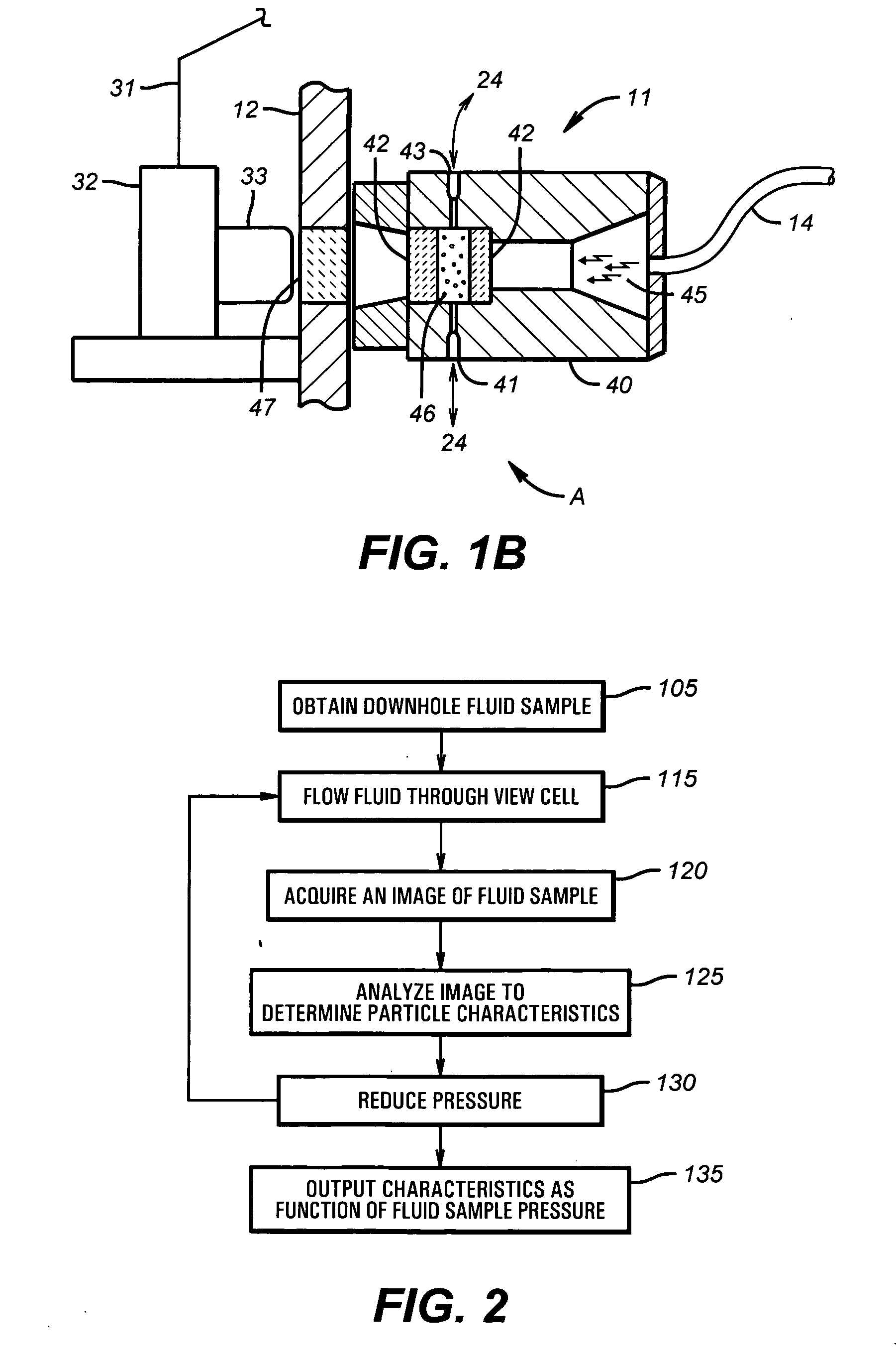 Method and apparatus for determining characteristics of particles in a fluid sample