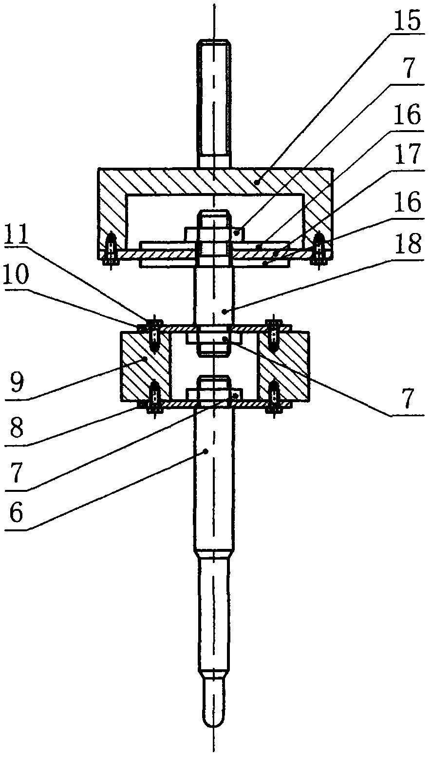 Piezoelectric wafer control type non-contact glue dispensing device