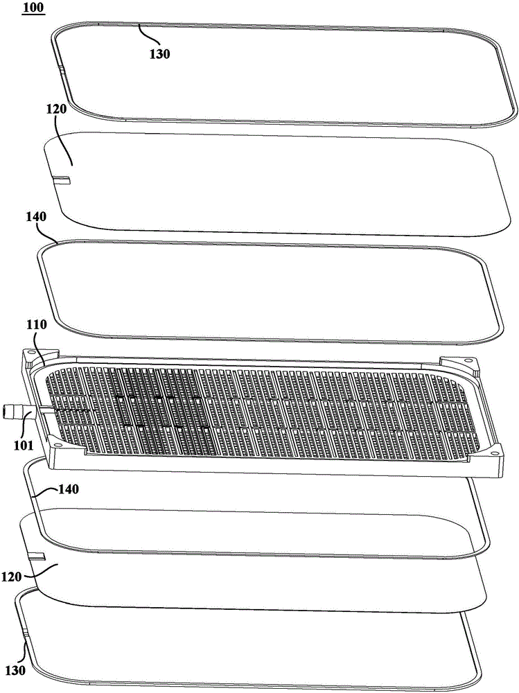 Oxygen-enriched membrane assembly and refrigerating and freezing device