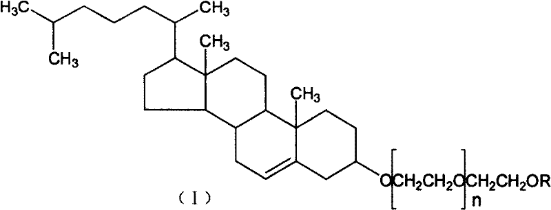 Sulfated peg lipid derivatives and preparation method and application thereof