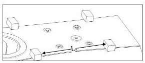 A clamping device and clamping method for large thin-walled frame-type precision casting parts