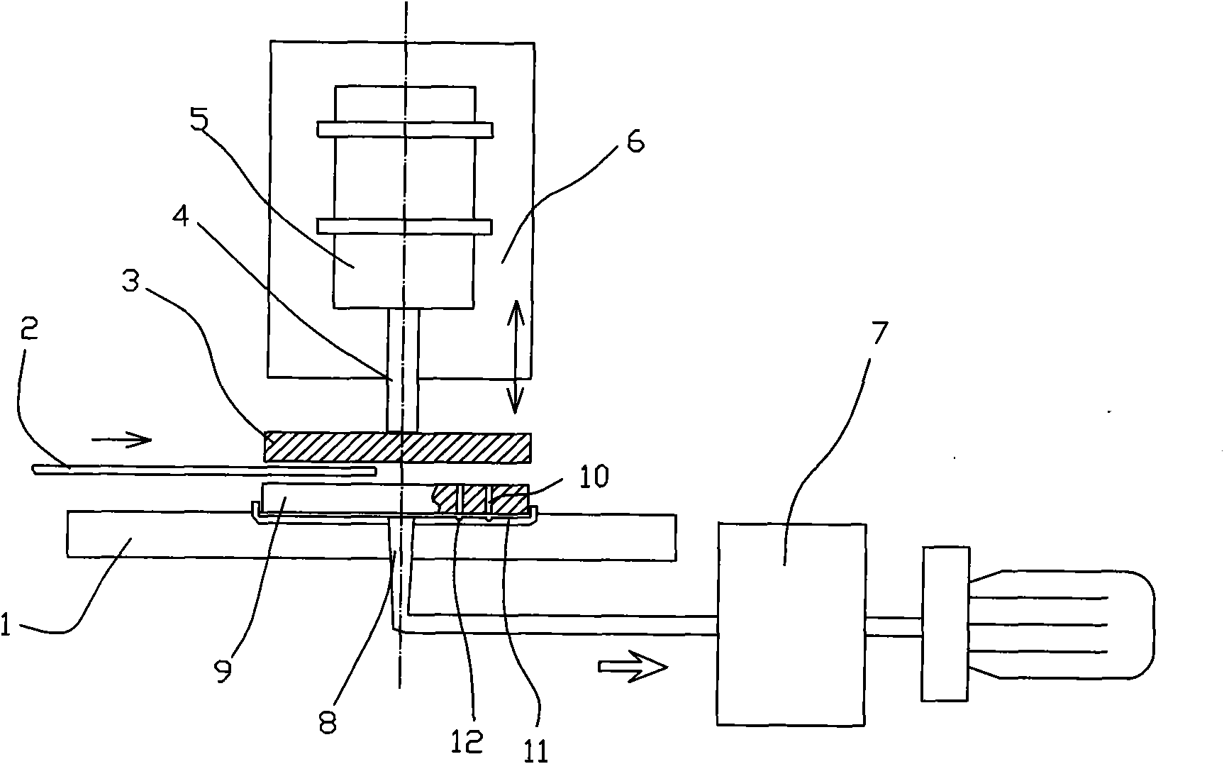 Device for performing surface treatment on pole piece of lithium battery