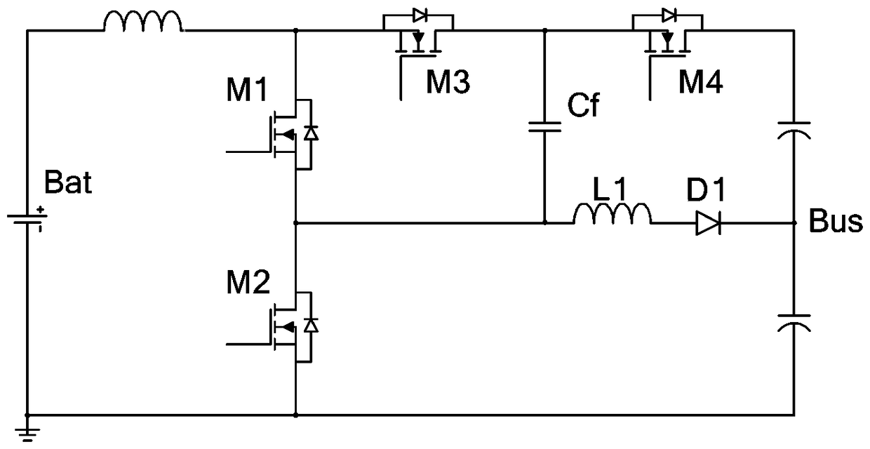 Tri-level bidirectional DC/DC circuit