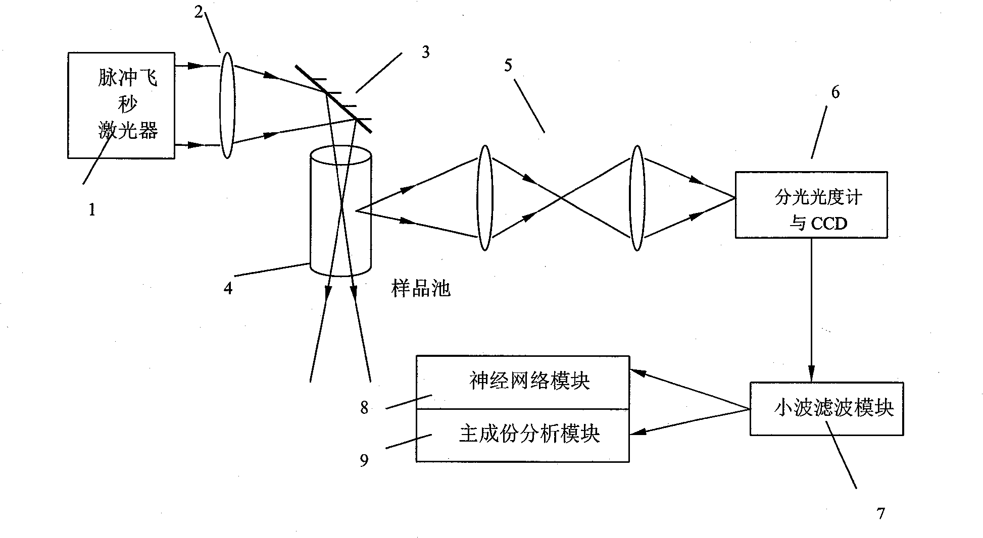 Atmospheric environment pollution monitoring system and detection method