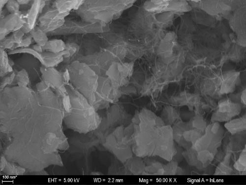 Preparation method for coating negative electrode material with vapor deposition carbon nanotube