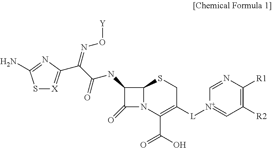 Cephalosporin derivatives and pharmaceutical compositions thereof