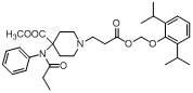 4-(methoxycarbonyl)-4-(N- phenylpropionamido)- piperidine-1-substituted compound, preparation method and pharmaceutical application