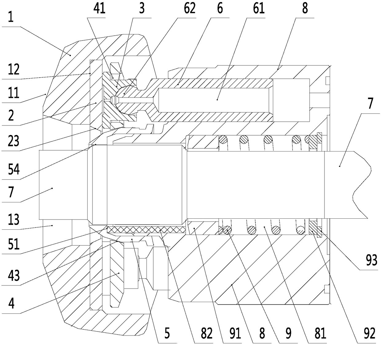 Axial plunger type hydraulic pump