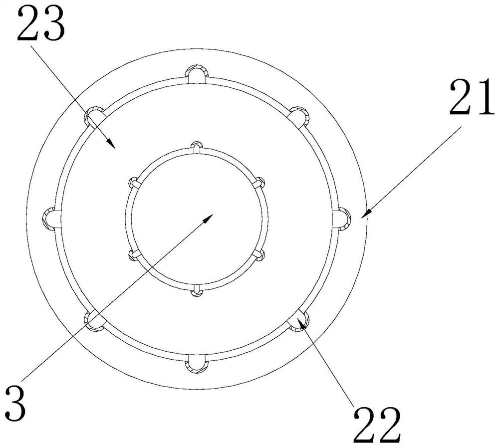 A lightning rod anti-breakage device for 5g communication base stations