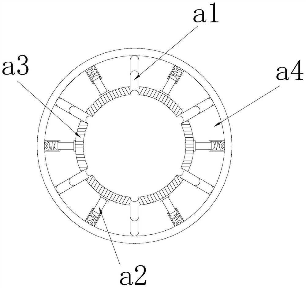 A lightning rod anti-breakage device for 5g communication base stations