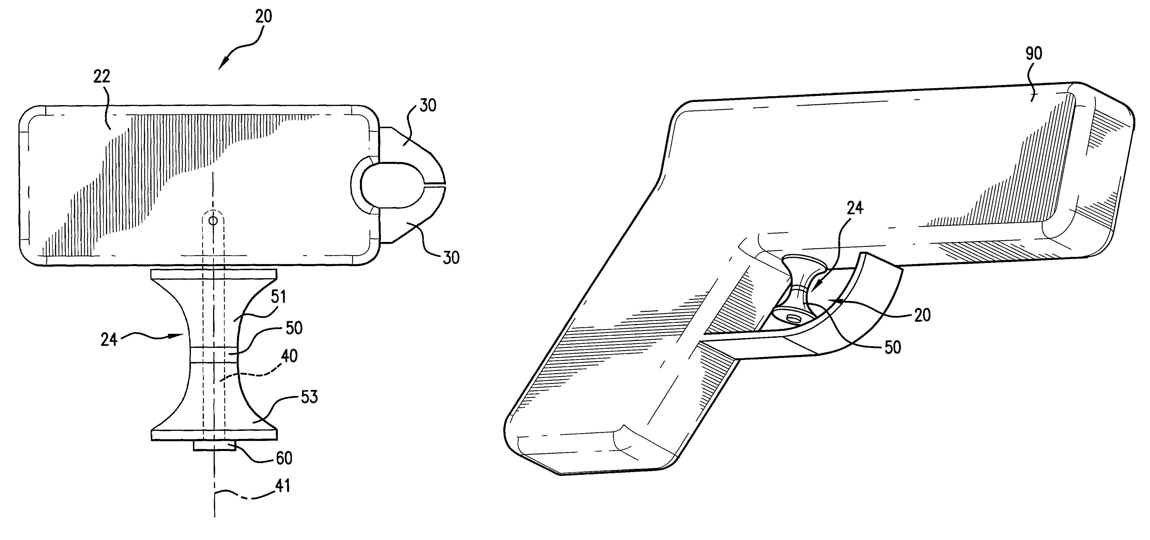 Mechanical release or trigger device
