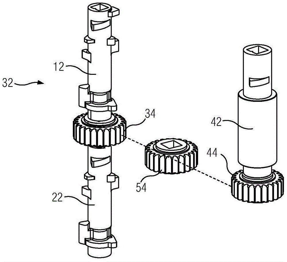 Linkage assembly of switching device set, and switching device set thereof