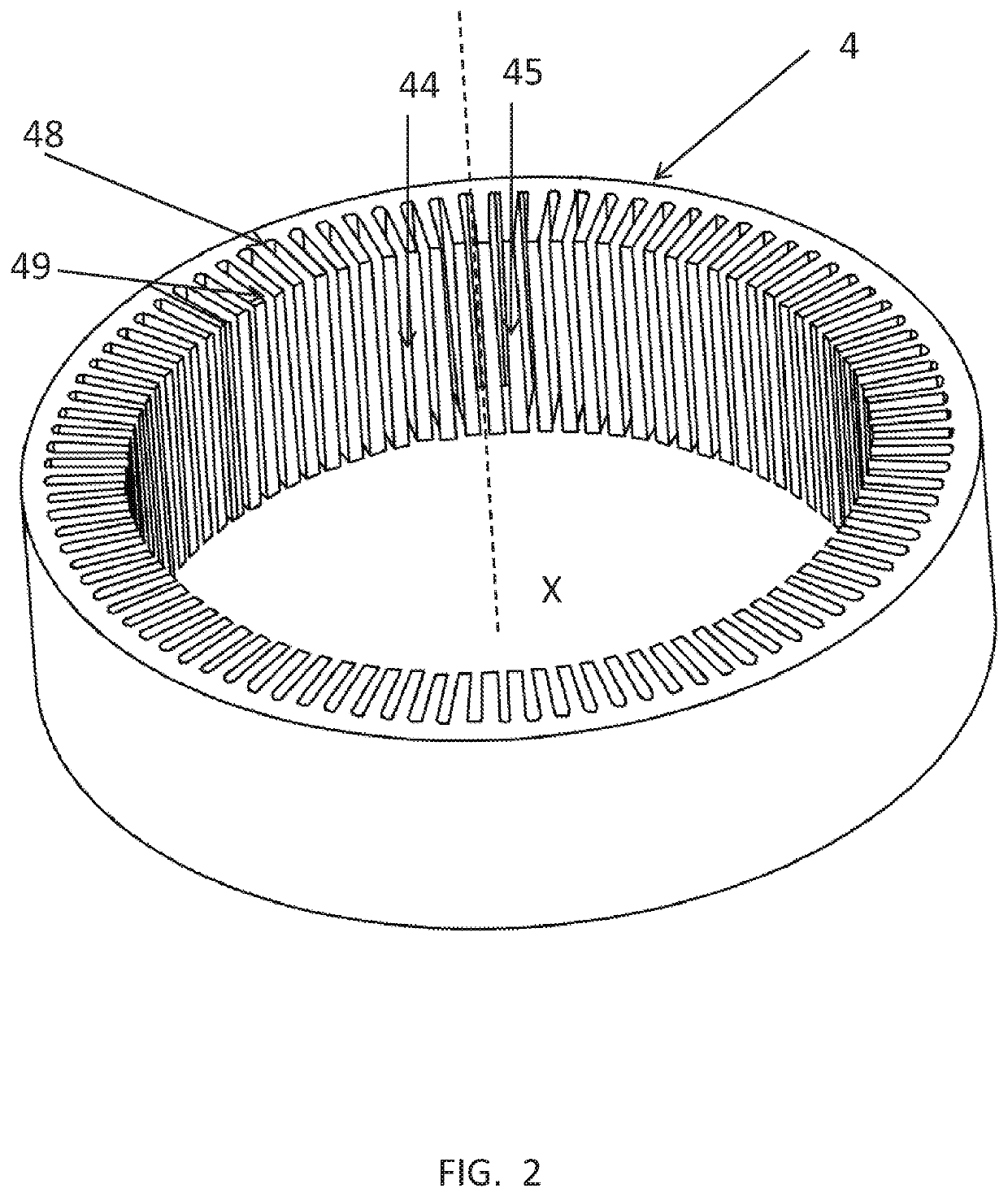 Method for making stator of rotary electrical machine