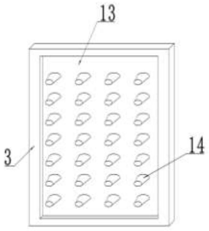 Rock wool belt heat preservation composite board with turnover mechanism