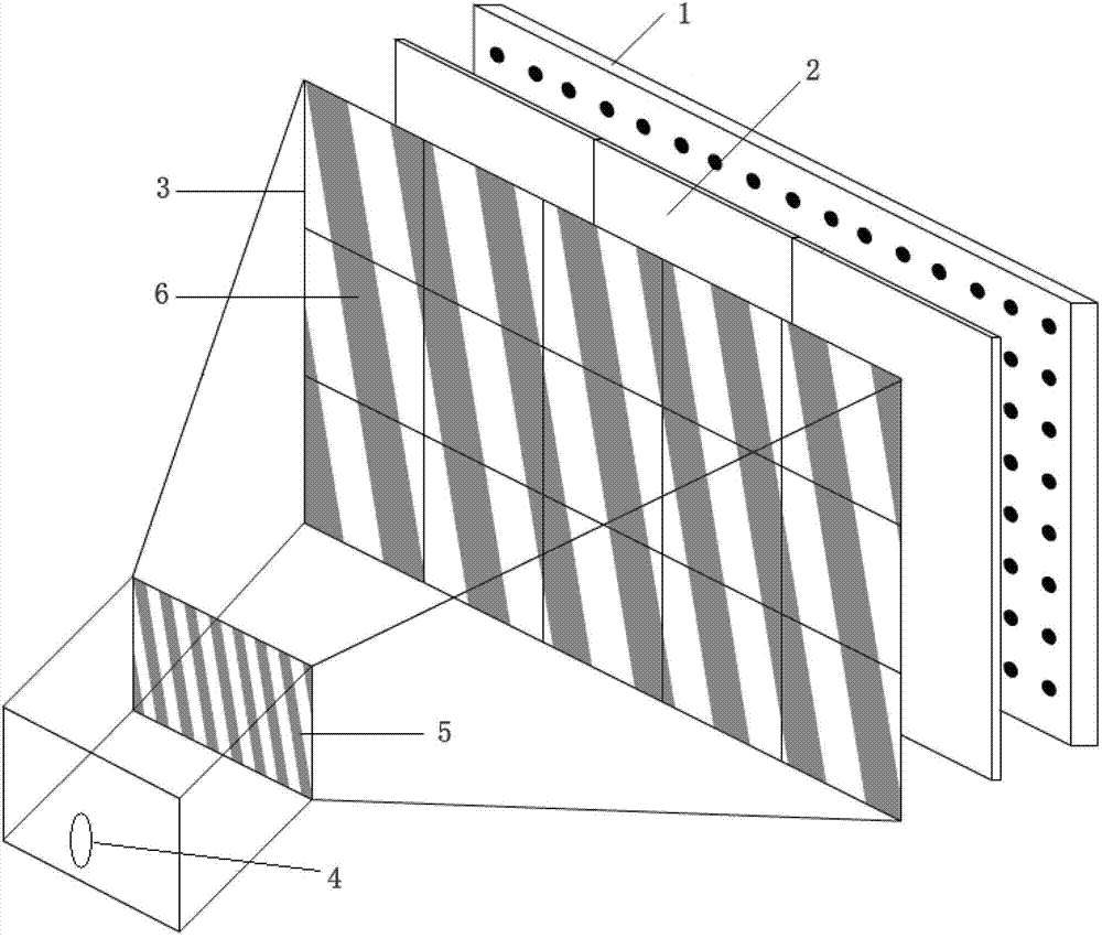 Big-sized 2D-3D switching display device