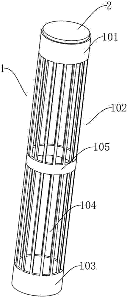 Strain culture tube, wheat rod-like strain and preparation method of wheat rod-like strain