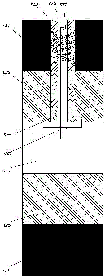Method for improving hole sealing effect based on drilled surrounding rock fracture structure