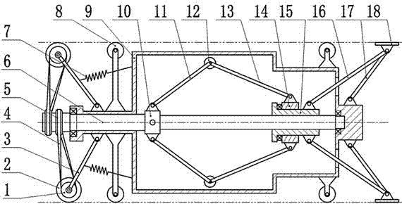 Mechanical tube cleaner speed controller