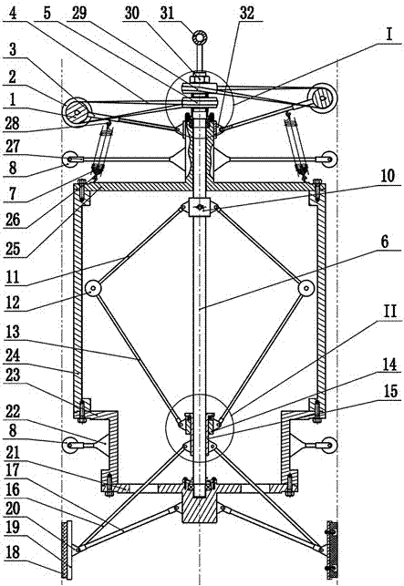 Mechanical tube cleaner speed controller