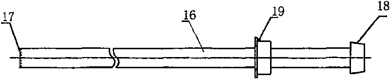 Electric excising device for gynaecologic operation