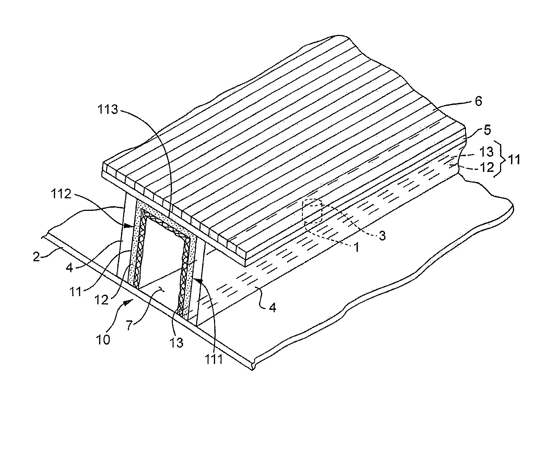 Perforation acoustic muffler assembly and method of reducing noise transmission through objects