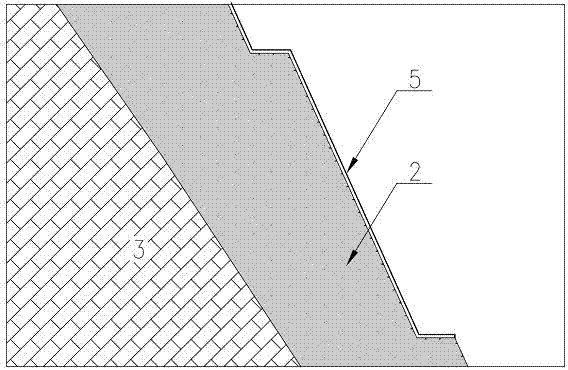 Multi-level fully-closed reinforcement technology of exposed fault zone of excavated side slope