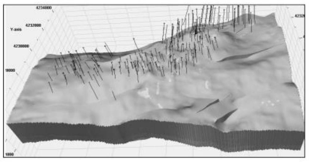 Shallow water delta finger-shaped sand dam reservoir configuration identification method and device, medium and equipment