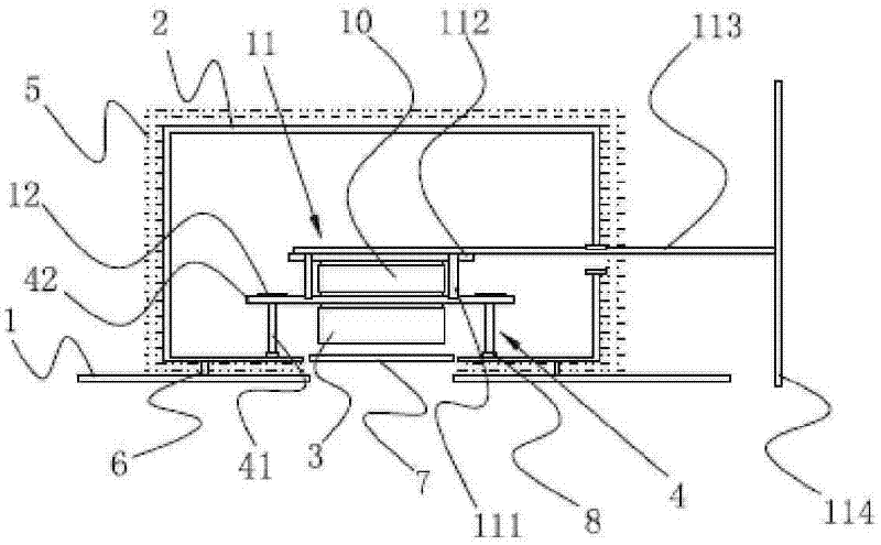 Temperature controlled focal plane detector mechanism