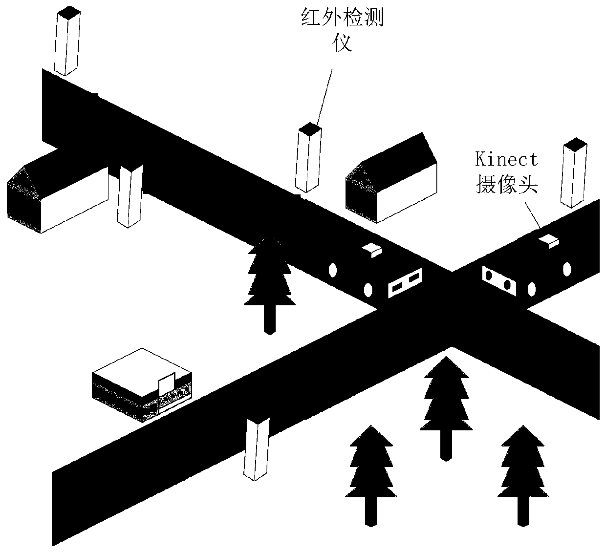 A smart prediction method and device for unmanned vehicle power supply in extreme rainstorm environment