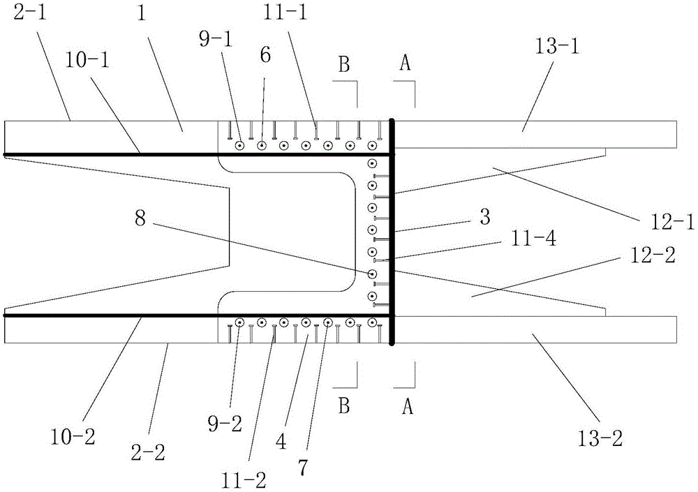 A Cellless Steel-Concrete Combined Segment Structure of a Hybrid Beam Bridge