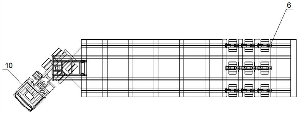 Boosting transport vehicle for wind power tower drum