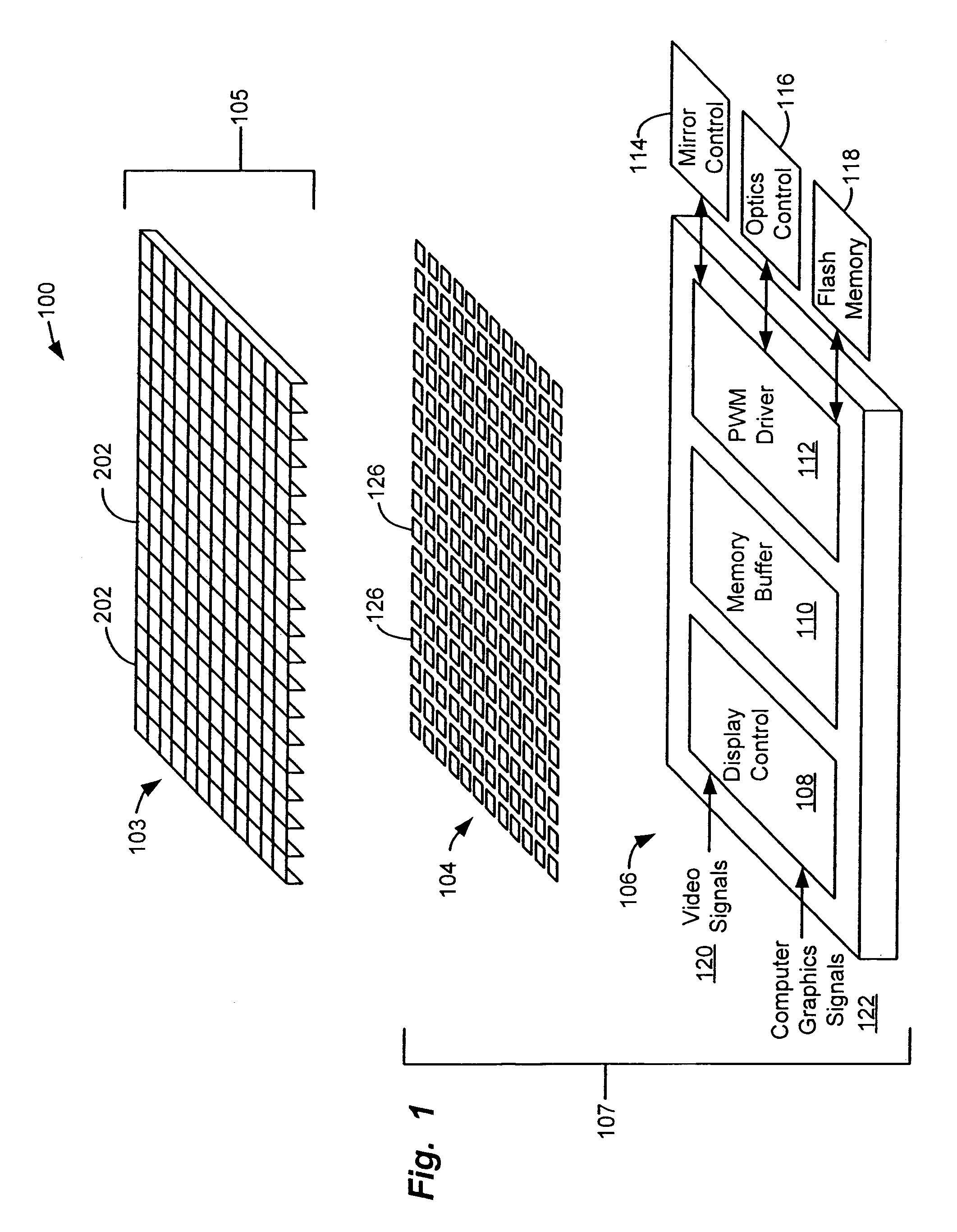 Reflective spatial light modulator having dual layer electrodes and method of fabricating same