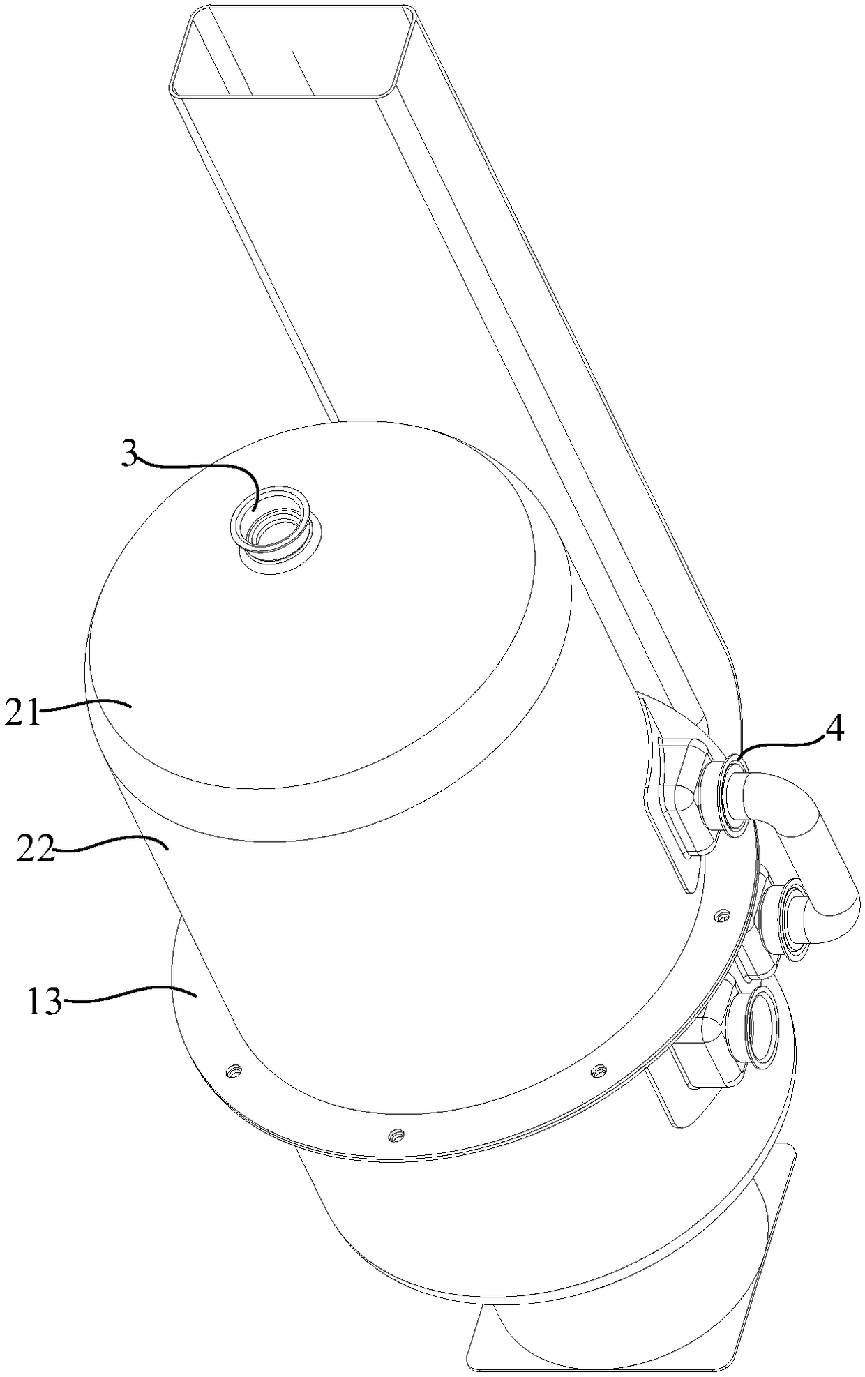 Jacket type heat exchanger and gas water heater