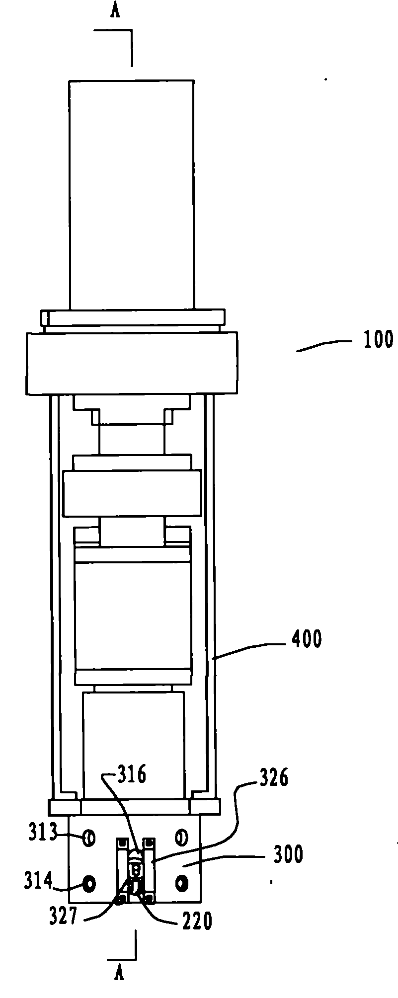 Gas protection device for laser-arc hybrid welding and laser-arc hybrid welding machine