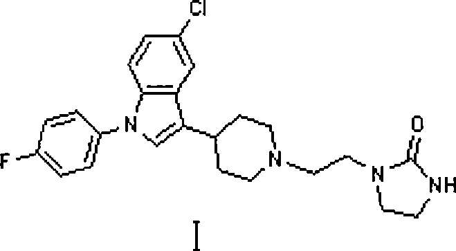 Method for preparing sertindole