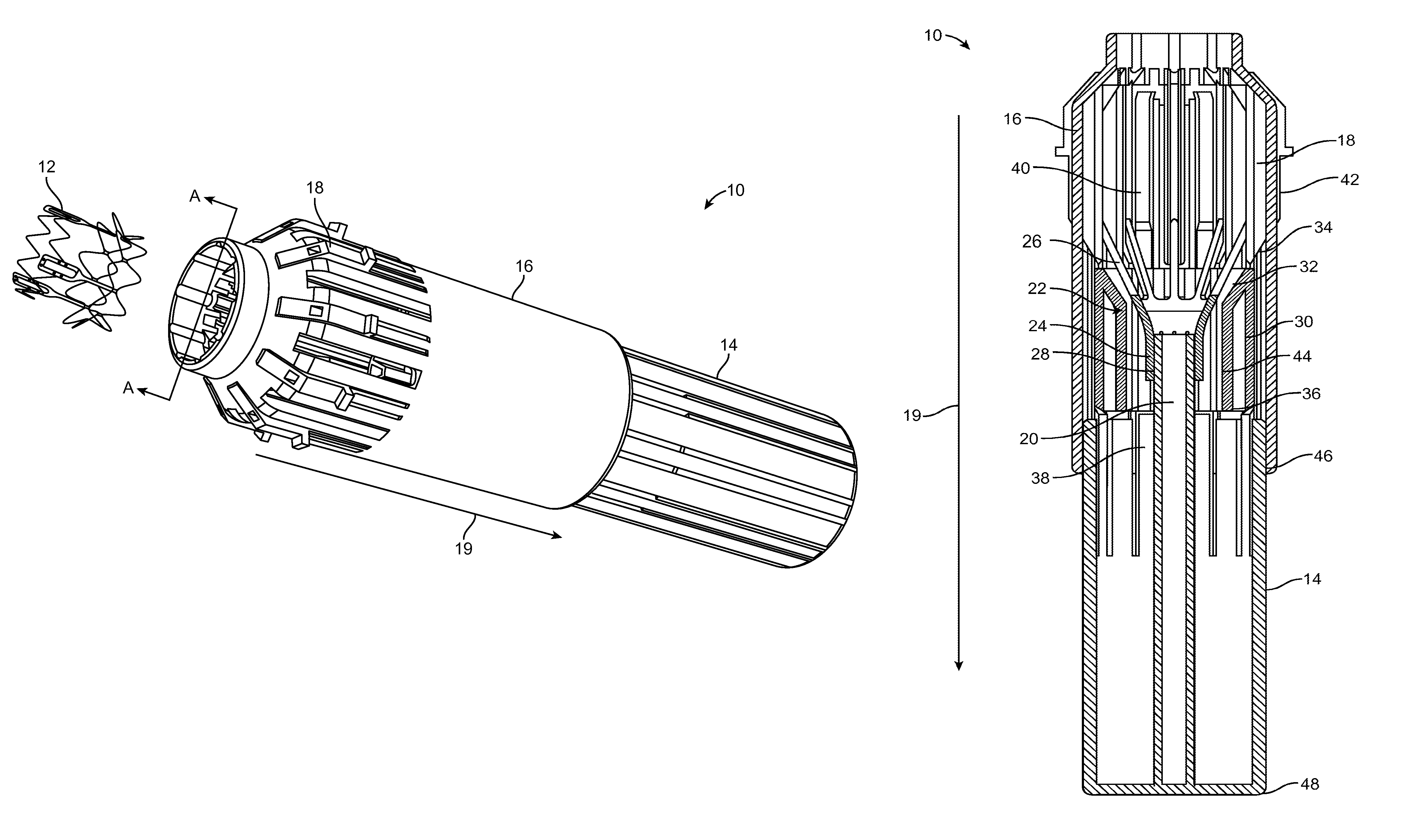 Devices and methods for crimping and loading a collapsible device into a delivery system