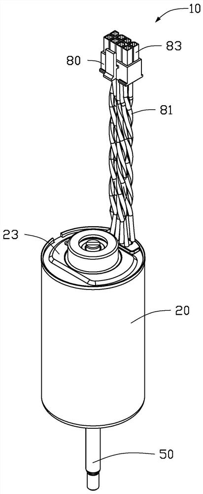 Motor device and its stator