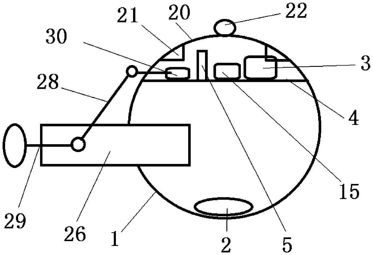 Smart water conservancy scenic area temperature and humidity and illumination measuring device