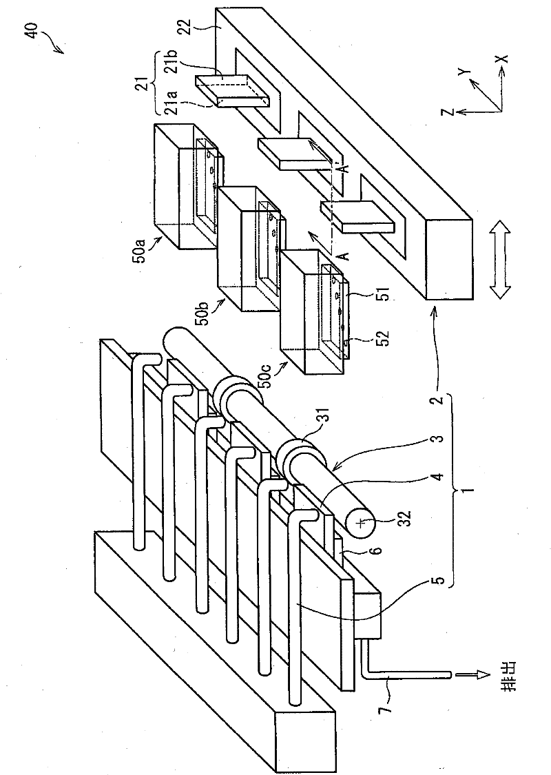 Cleaning device for liquid material ejection device and method for controlling roll rotation performed in the cleaning device