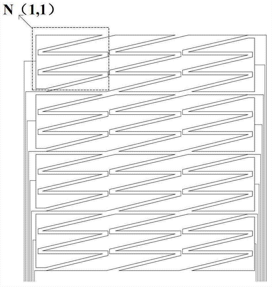 Multipoint positioning method and device for single-conductive-layer touch screen