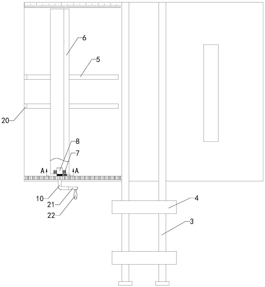 Positioning device for office furniture production cutting