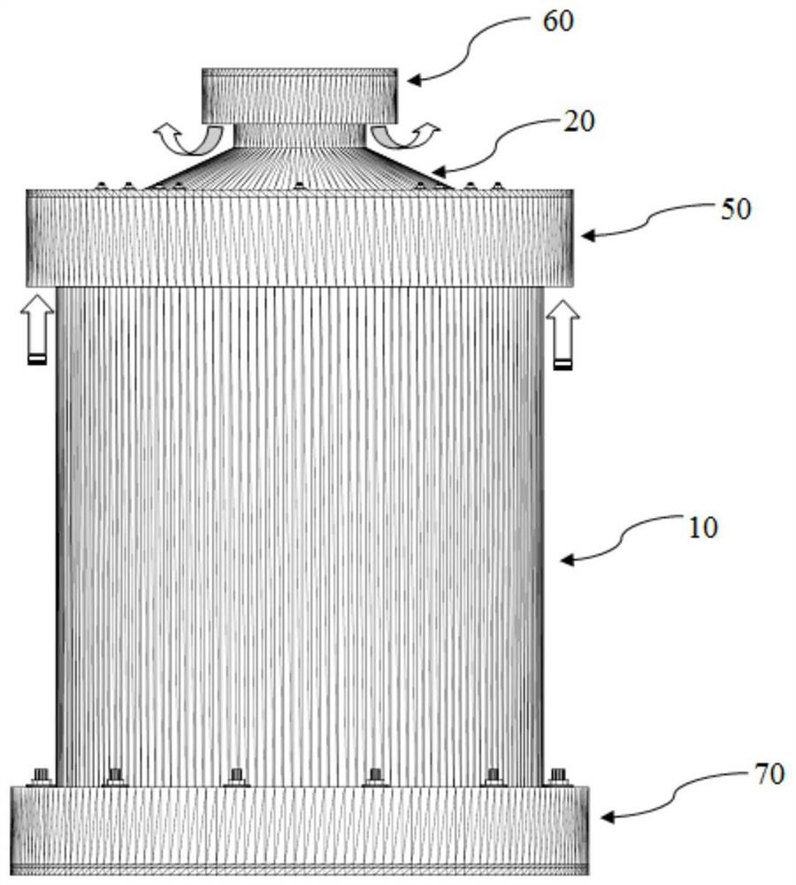 Vertical silos for dry storage of spent fuel in nuclear power plants